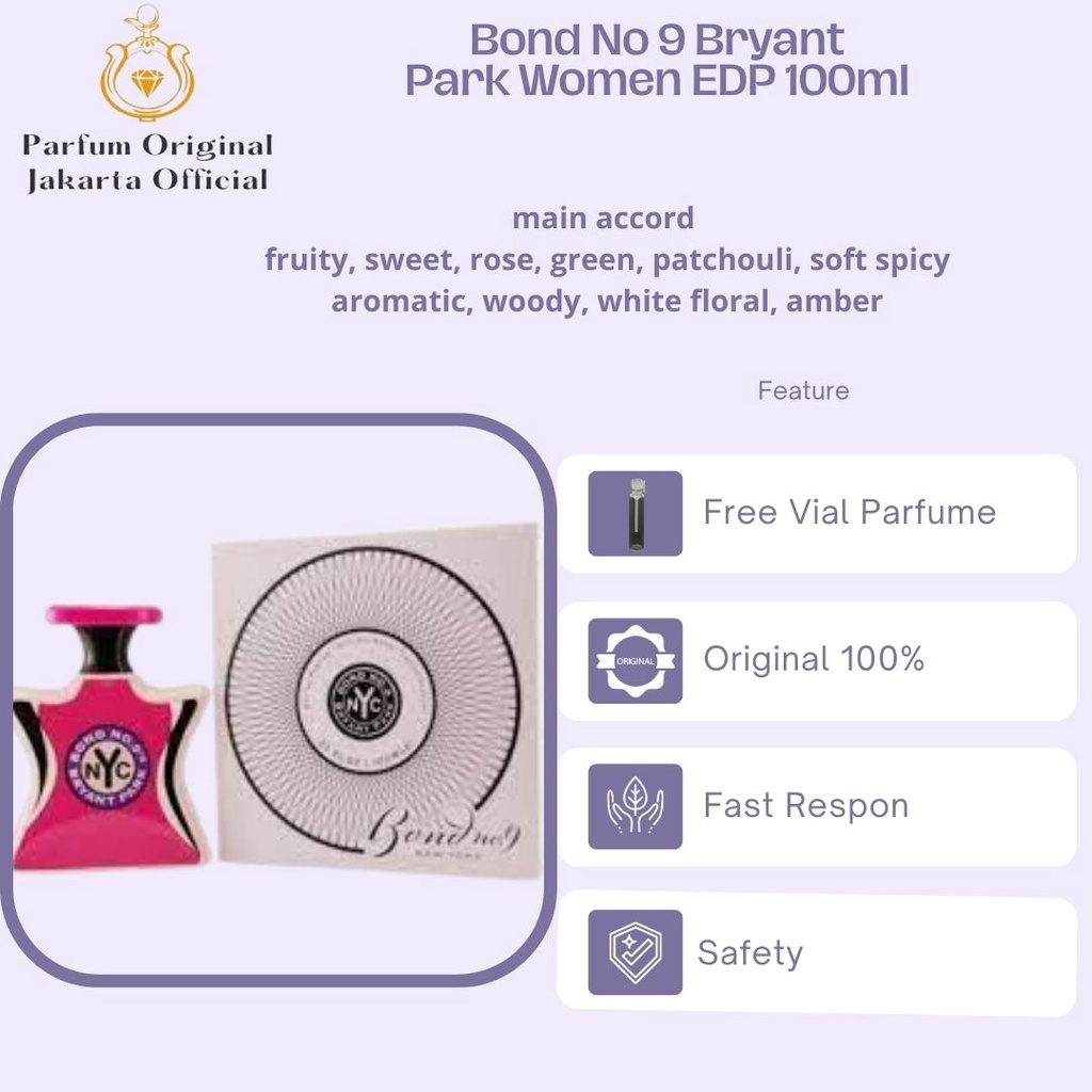 Parfum Parfume Perfume Asli Perawatan Kecantikan Original Import Branded Wanita Perempuan Cewek Bond