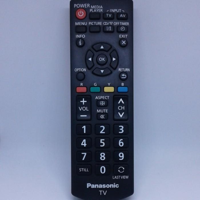 REMOTE REMOT TV PANASONIC LED LCD TIPE LAMA ORIGINAL ASLI