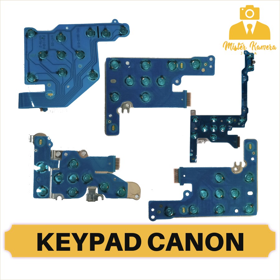 Tombol Flexible Canon EOS Menu Keypad 450D 500D 550D 600D 1000D 1100D XSi T1i  T2i T3i XS T3 X2 X3