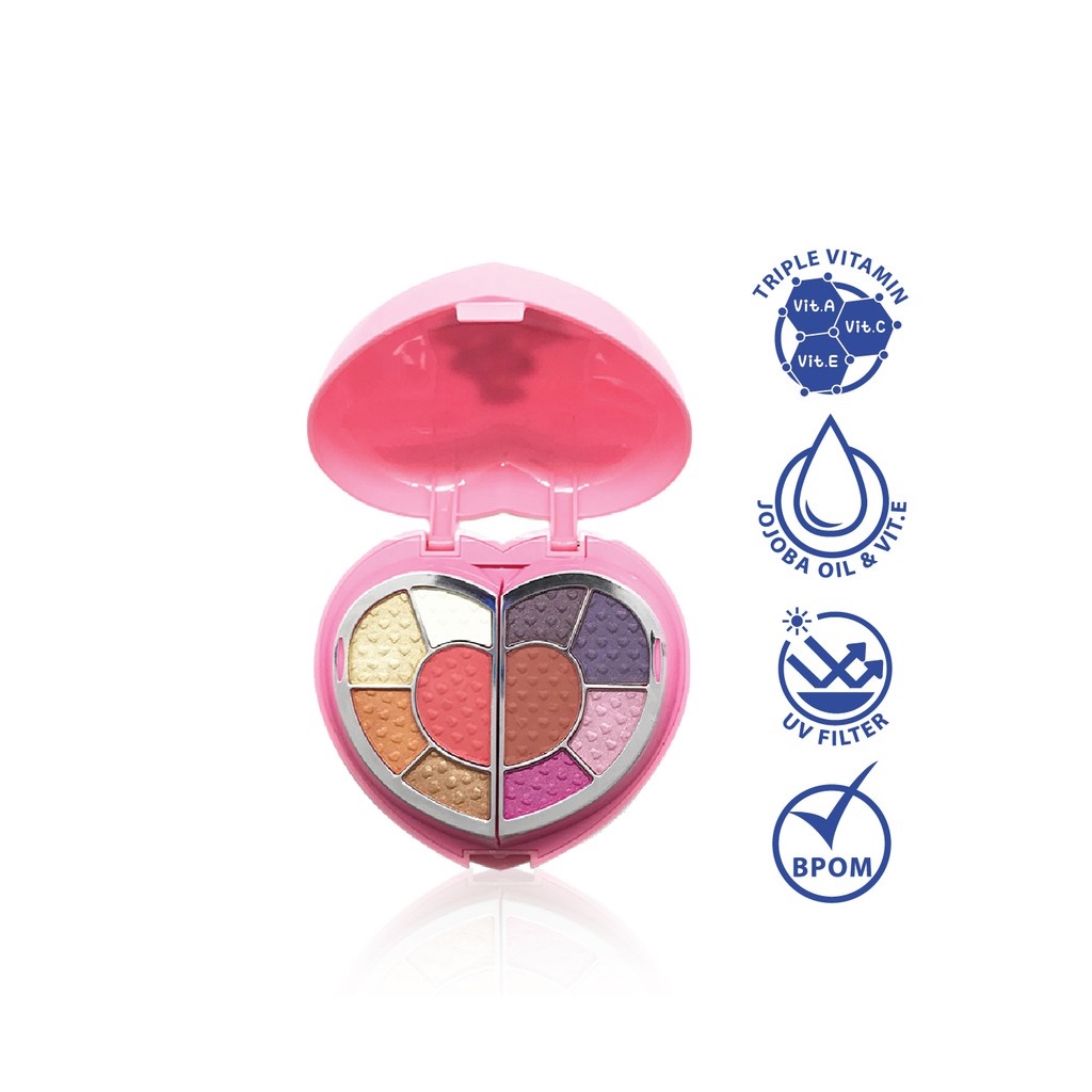 Amara Magical Heart Make Up Kit