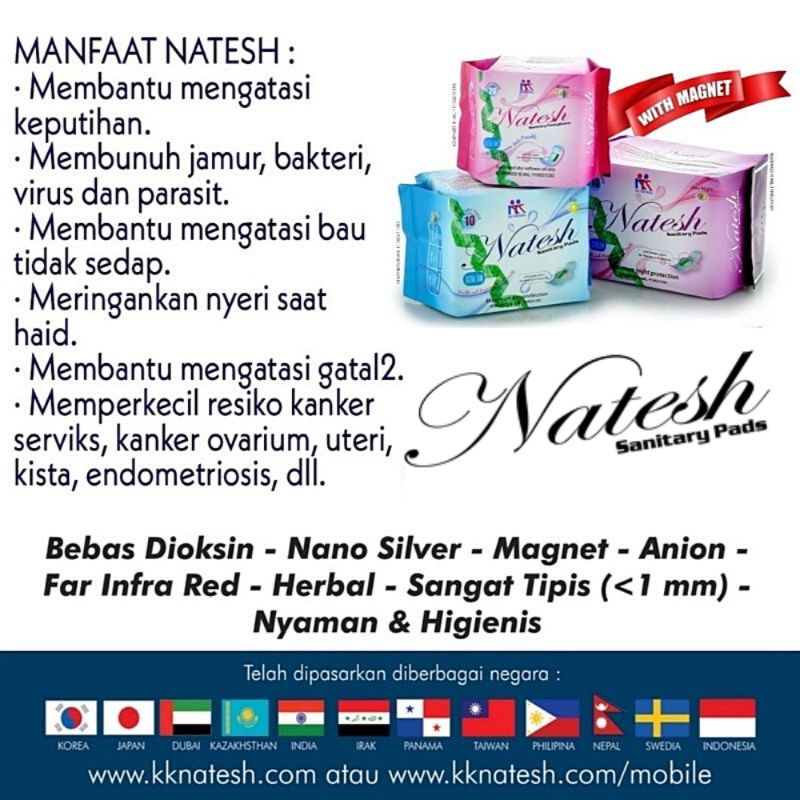 Pembalut Natesh Day 3 pak 2