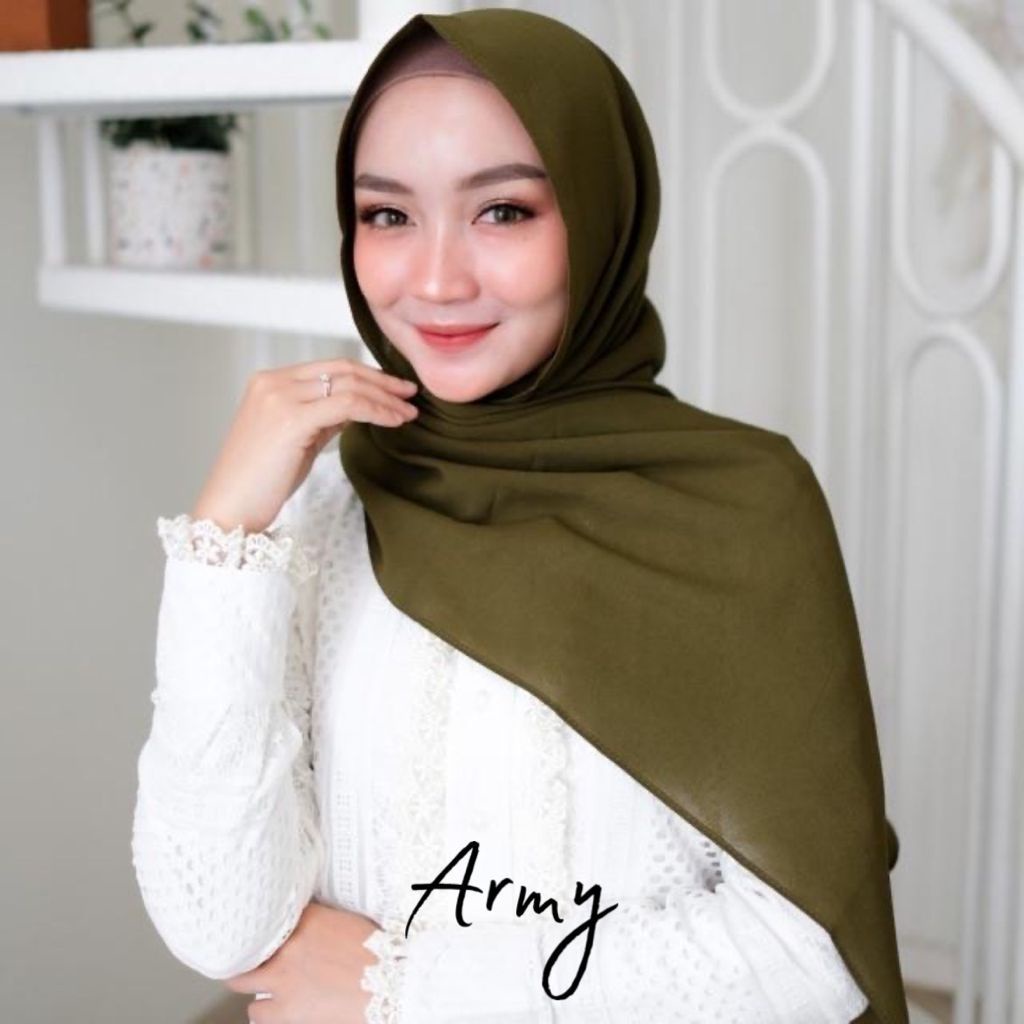 [COD] JILBAB PASHMINA SABYAN / DIAMOND STRECH / BAYAR DITEMPAT / HIJAB PASHMINA / KERUDUNG NYAMAN-Sabyan Army