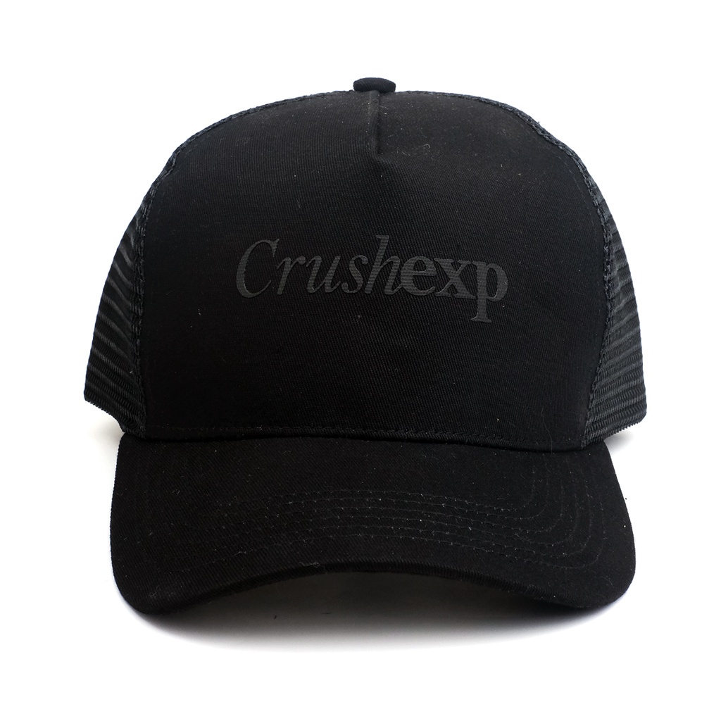 CRUSH EXP Trucker Hat STC0167 - BLACK