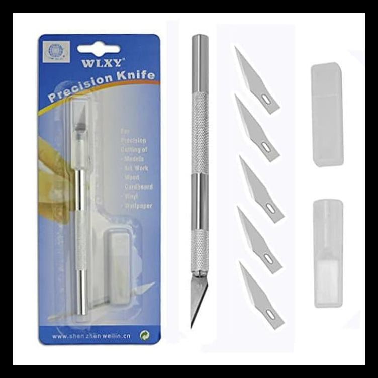 

Wlxy Precision Knife Pen Cutter High Grade Metal Knife Non Slip Produk Terbatas
