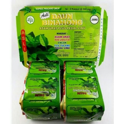 Kapsul Daun Binahong Renceng