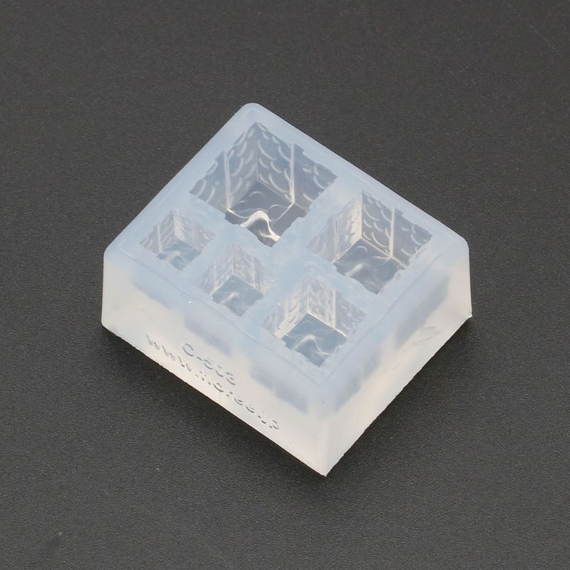 SIY  Mini Size Christmas Gift Box Pendant Silicone Resin Molds Jewelry Making Tools