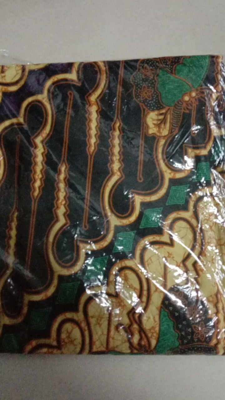 Bls 365 Blus Lonceng Parang Kupu Sogan Batik Premium Atasan Kerja Kantor Seragam Blouse