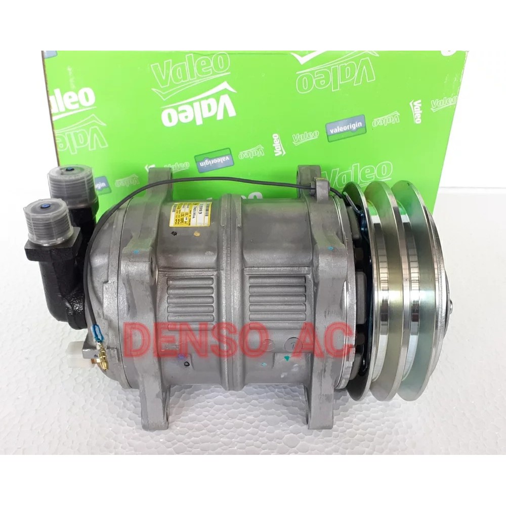 Compressor Compresor Kompressor Kompresor AC Mobil untuk VOLVO 740 - Merek : VALEO ASLI ORI (New/Bar