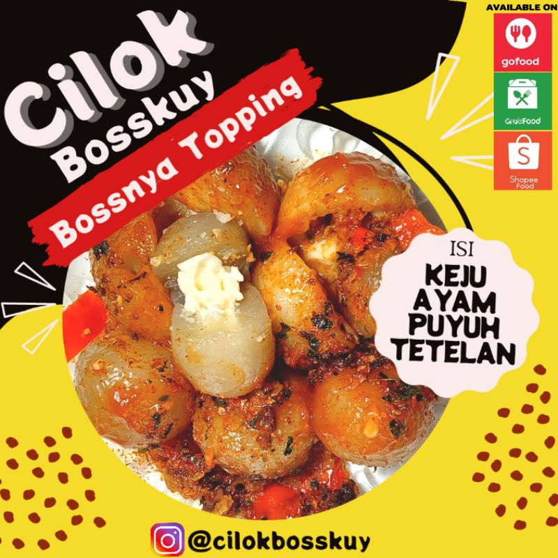 

TERMURAH Baso Pentol / Aci / Cilok Mercon JUMBO Isi Keju Home Made