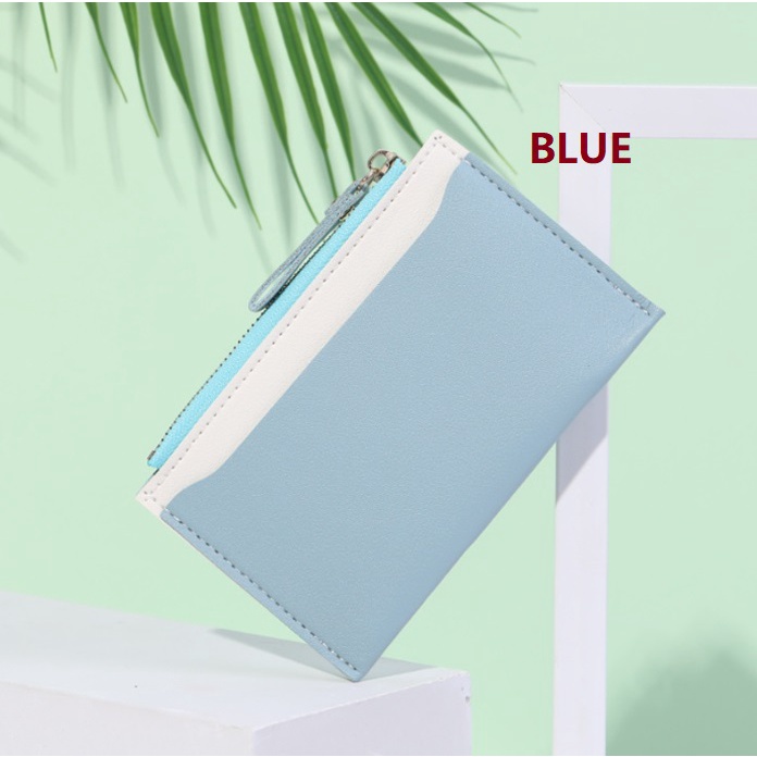 Dompet Kartu Koin Organizer Card Wallet Dengan Resleting - CH100