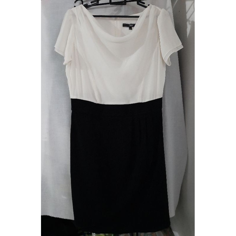 [PRELOVED] Dress monokrom merk Cole branded