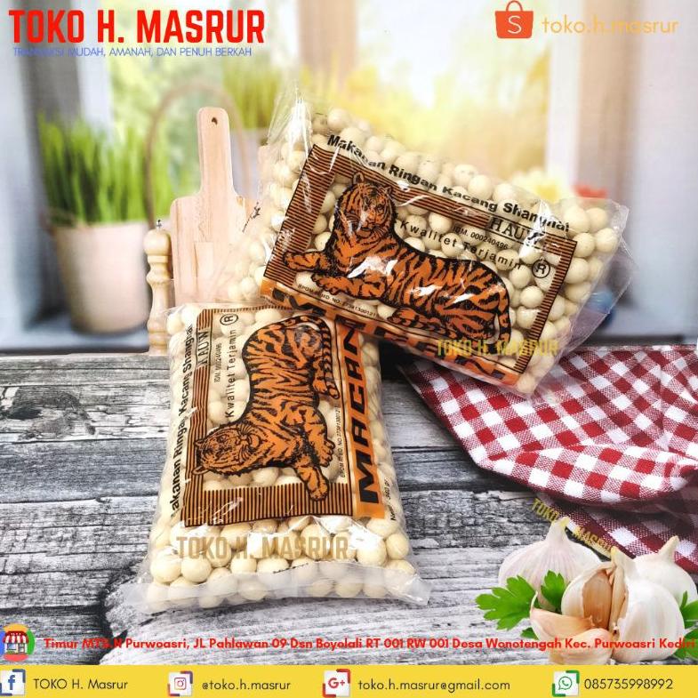 

[KODE RKDDL] Kacang Atom Sanghai Cap Macan 340gr