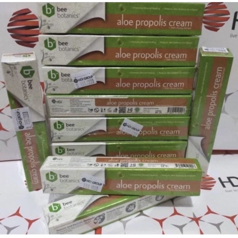 HDI Bee Botanics Aloe Propolis Cream 36gr | Salep Cream Luka/Jerawat HDI