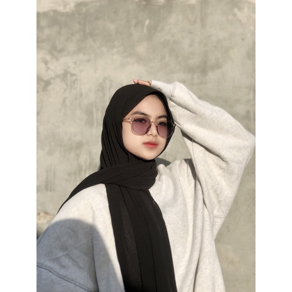 Big Toby frame lentur wajah bulat kacamata photocromic minus cewek cowok