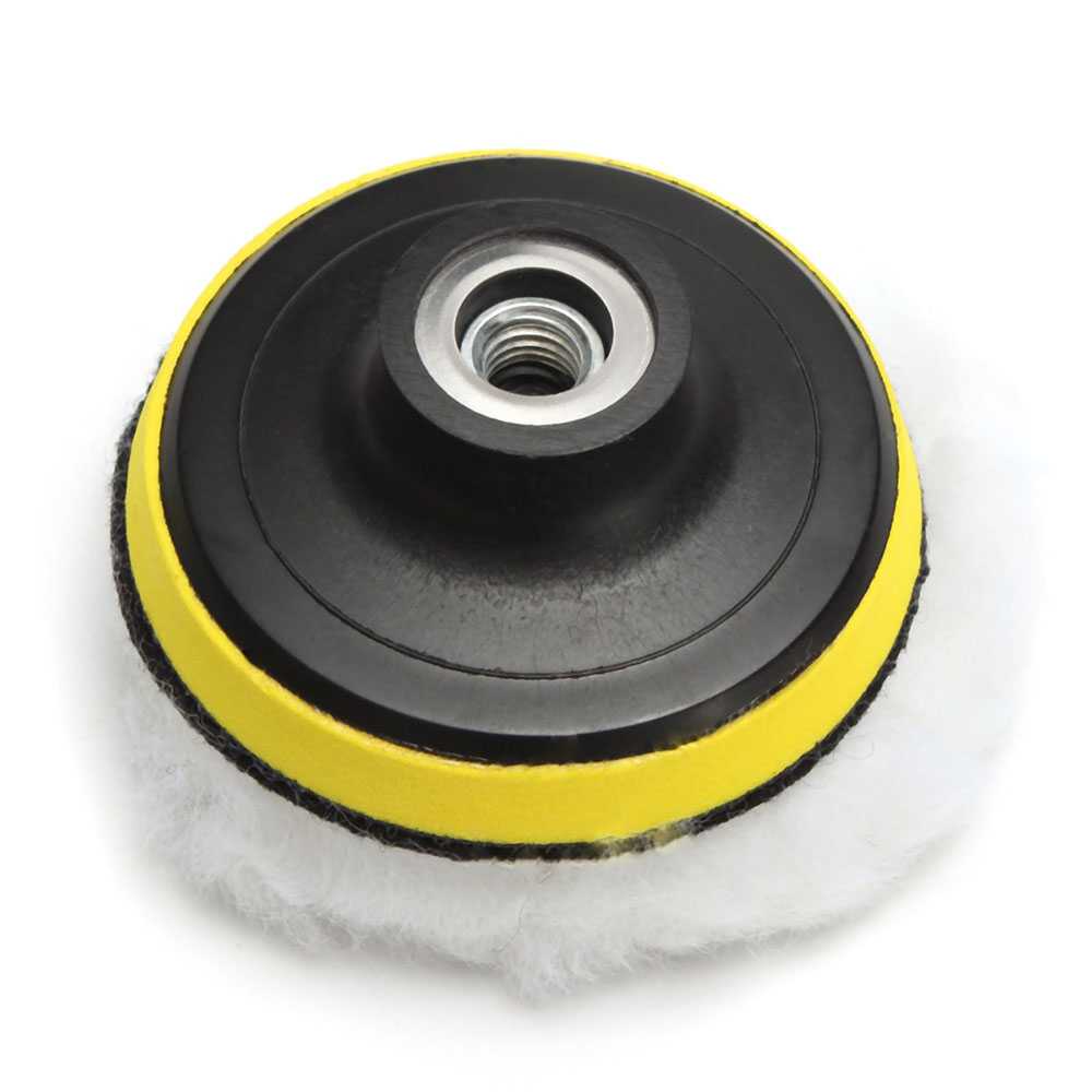 MATCC Sponge Polishing Set Car Buffing Pads Foam 5 Inch 10 PCS-Multi Warna
