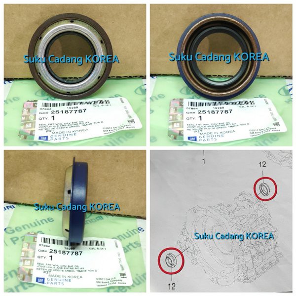 Seal As Roda Transmisi Kohel Kokel Dalam Chevrolet Aveo Lova Kalos Murah