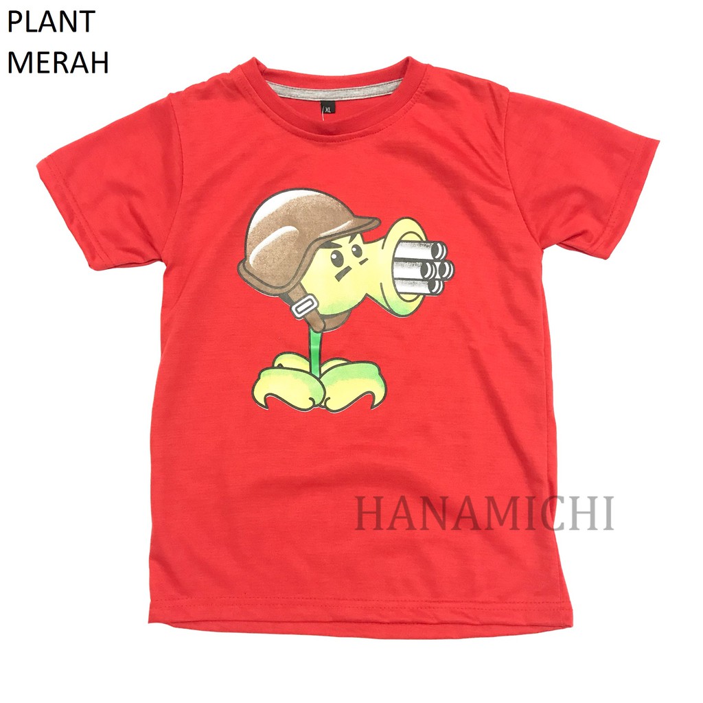 Hanamichi PLANT Kaos Anak Lengan Pendek