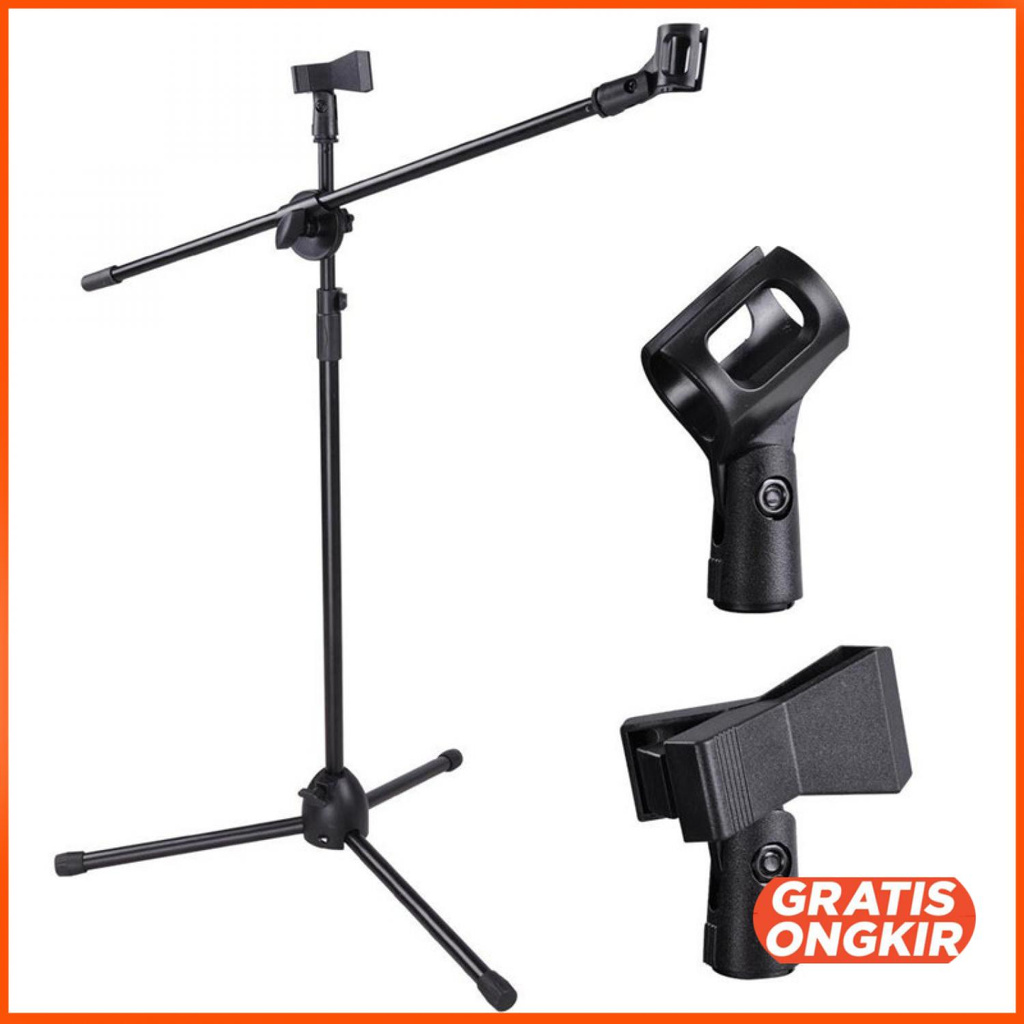 STUDIO Tripod Holder Mikrofon Pro 2 Klip - NB-107