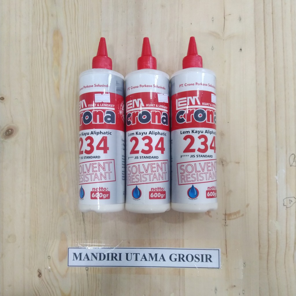 

lem kayu crona 234 laminasi jointing waterbased