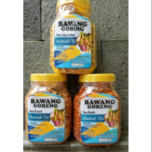 

Bawang Goreng Sumenep Mamah Titi 120gr