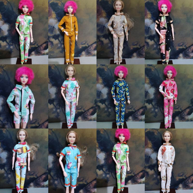 Baju Boneka Barbi Handmade / Piyama