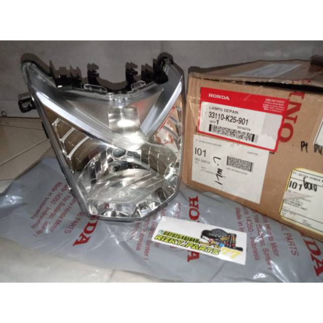 LAMPU DEPAN BEAT FI 2013 2014 2015 2016 ORIGINAL AHM ORI.
