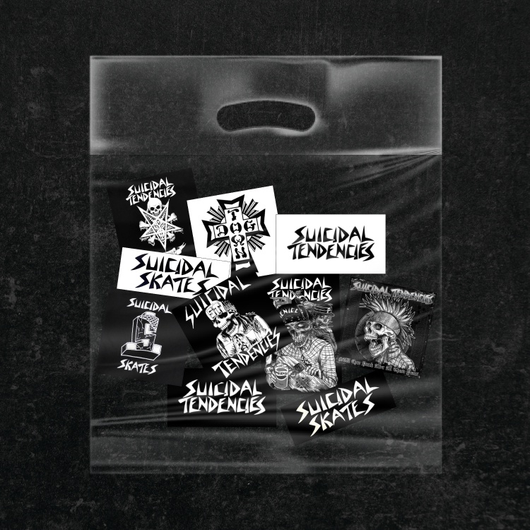 

Suicidal Tendencies Sticker Pack Vinyl - 10pcs