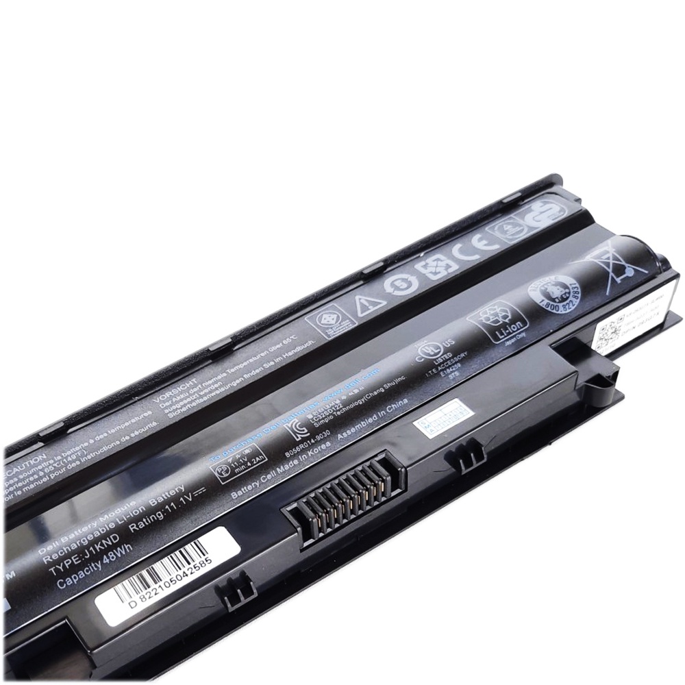 Baterai Original Laptop Dell Inspiron N3010 N3110 N4010 N4050 J1KND 13R 14R 17R N4110 N5010 M5010 M5030 N4010D Vostro 1440 1450 1540 1550 3450 3550 3750