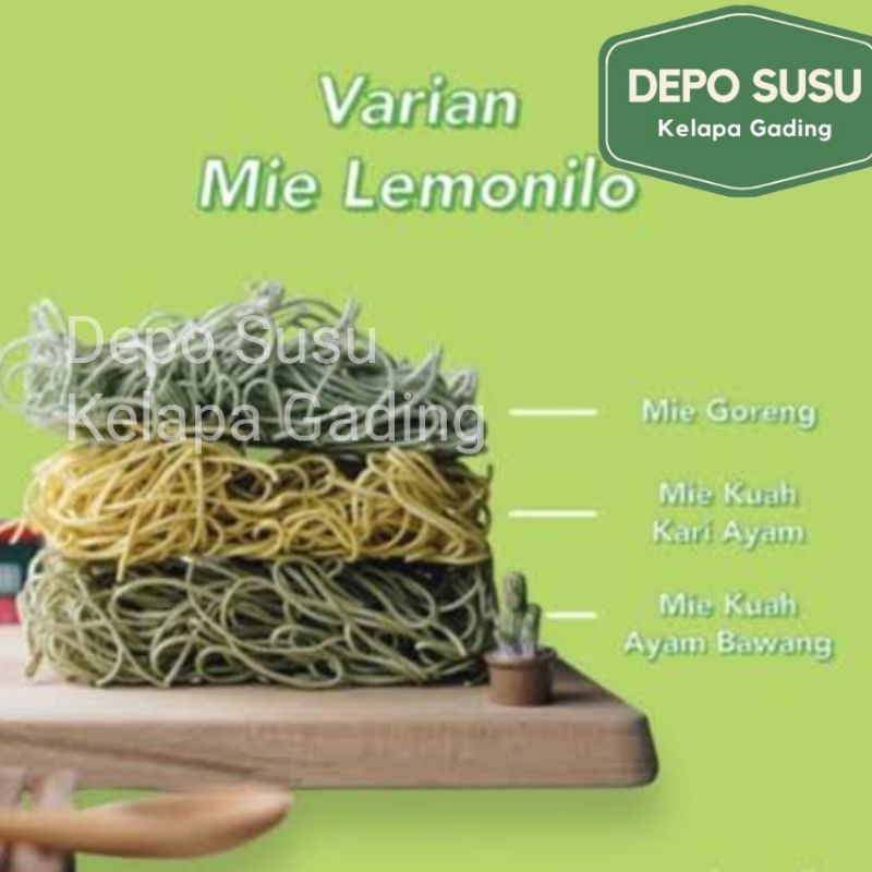 Lemonilo Mie Instant Sehat Non MSG | Goreng / Kari / Ayam Bawang