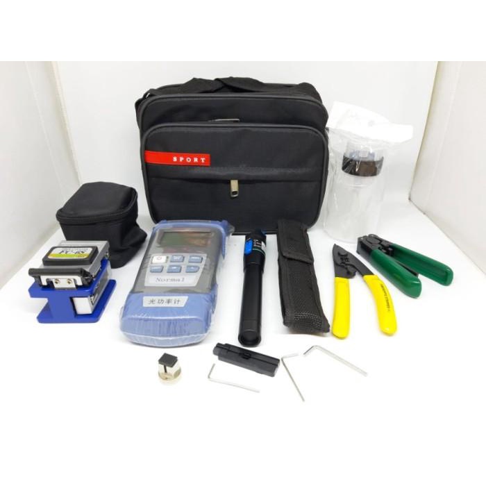 Fiber Optik Tool Kit Cleaver Striper Opm VFL FTTH