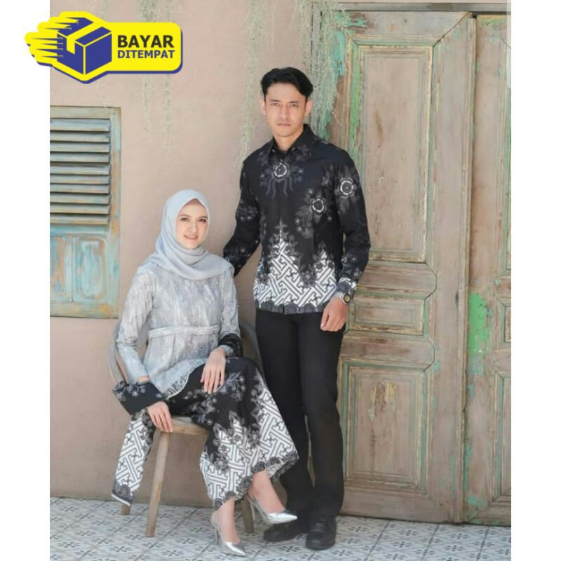 BAJU COUPLE KEBAYA BROKAT / BAJU KONDANGAN/ SET ABAYA / WID BATIK