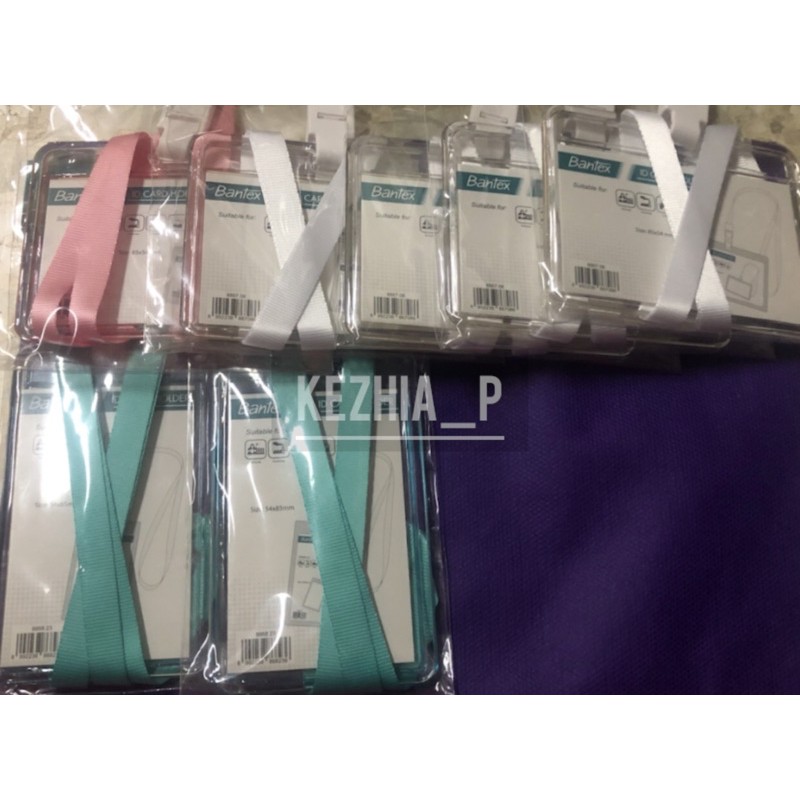 

bantex card holder untuk id/photocard