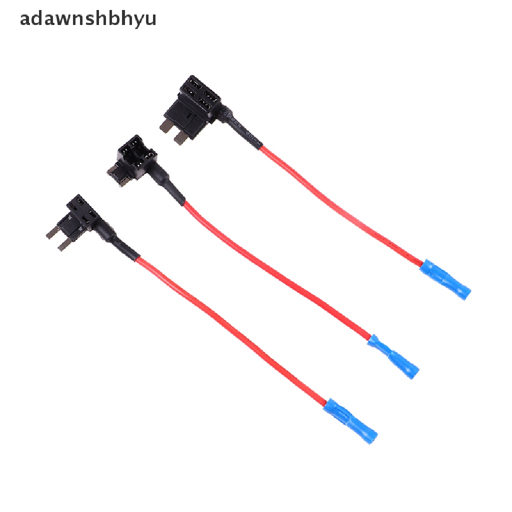 Adawnshbhyu 5PCS Car Fuse Holder Add-a-circuit TAP Adapter Micro Mini Standard ATM Fuse