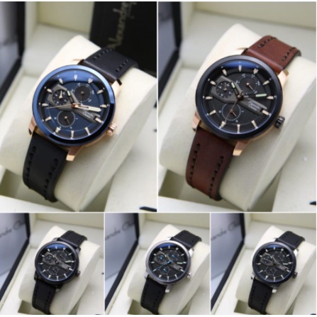 ALEXANDRE CHRISTIE AC 6562BF / AC6562 LEATHER ORIGINAL TERMURAH