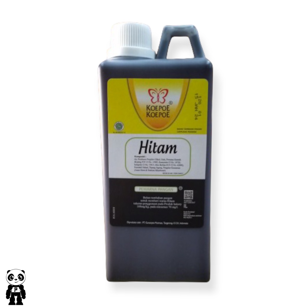 

Koepoe Koepoe Pewarna Hitam 1 Liter Food Coloring Black 1L