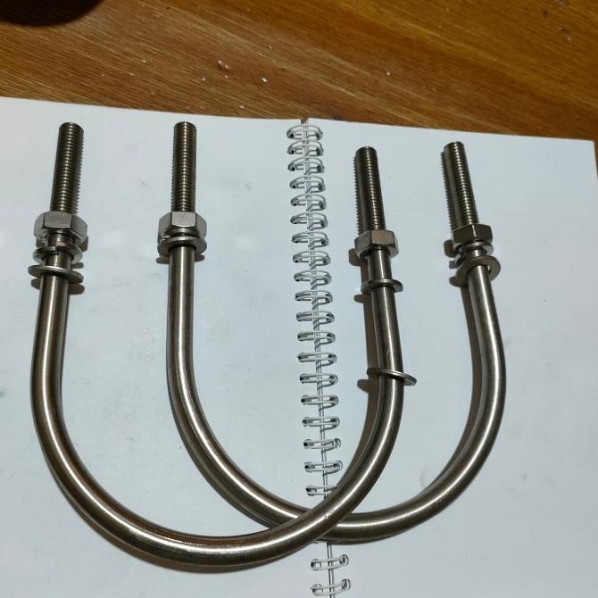 U Bolt Ss316 Size M10 X 4 Inch