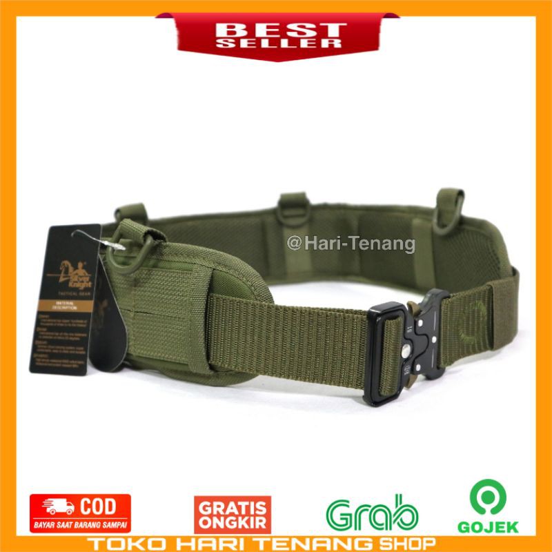 WARBELT / GESPER COBRA NILON / PAKET WARBELT HIJAU