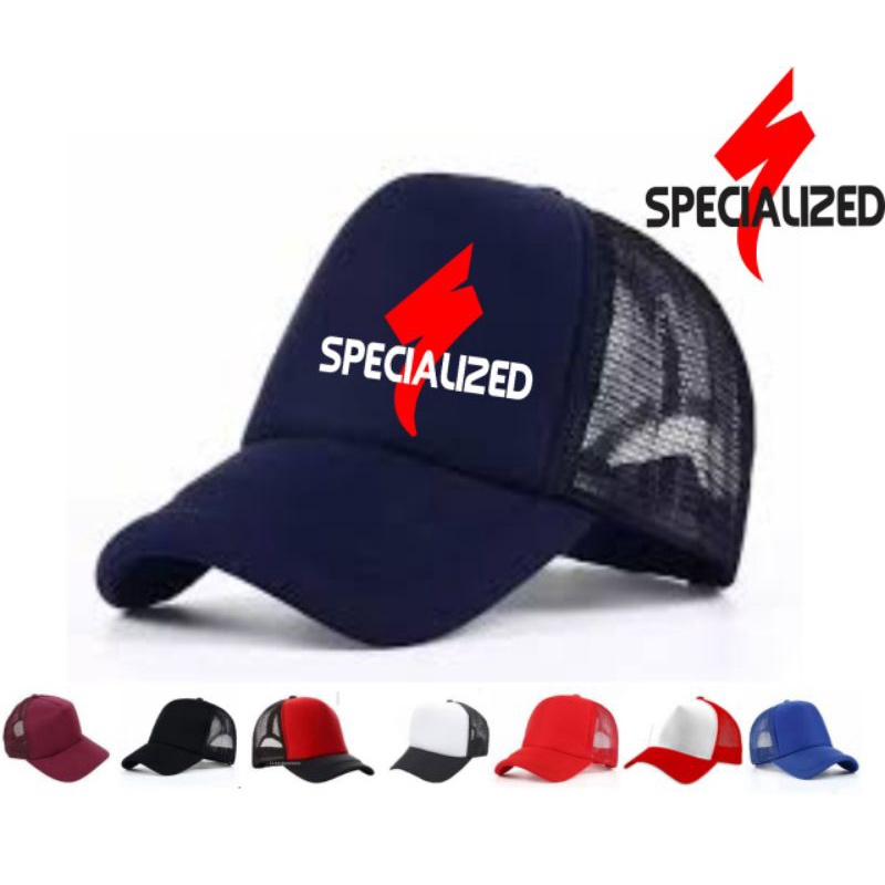 Topi Jaring topi sepeda SPECIALIZED topi gowes accesoris sepeda pelindung panas