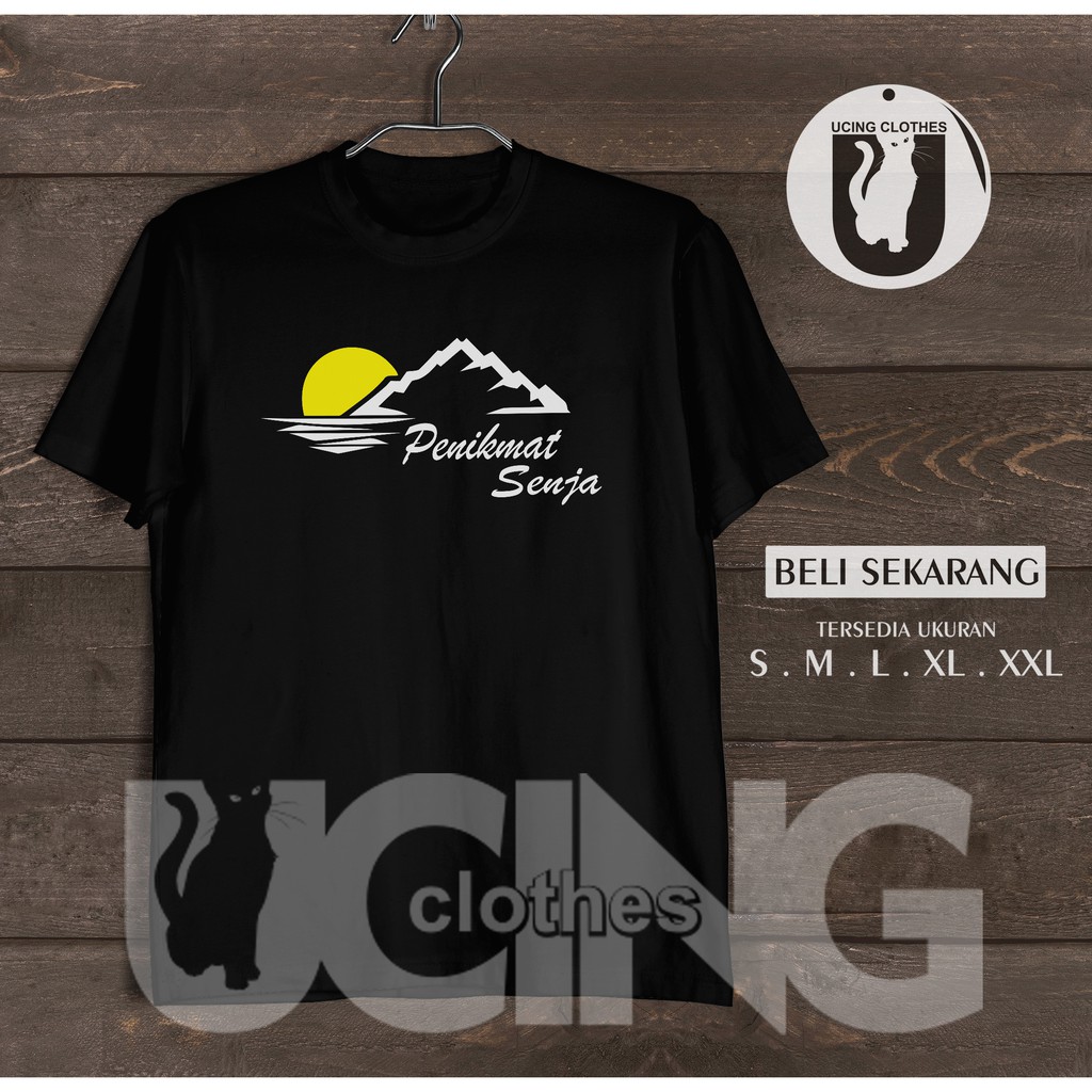 Kaos Baju Indie Penikmat Senja Kaos Distro