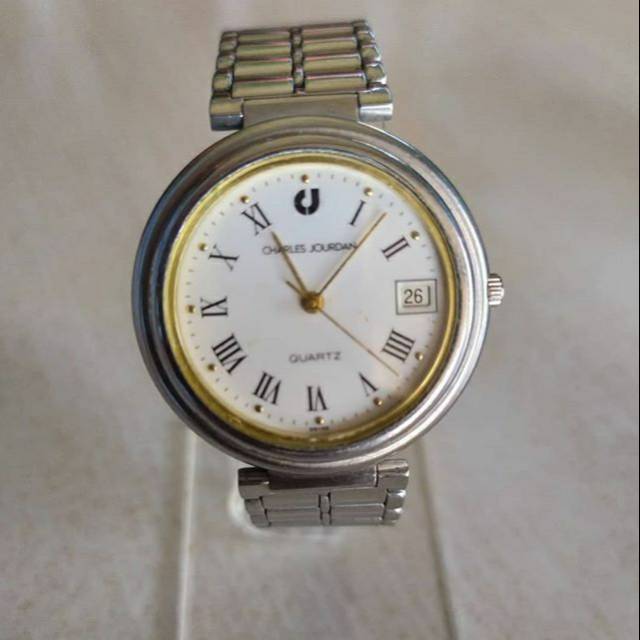 Preloved Jam Charles Jourdan Swiss Made Original Second Bekas Shopee Indonesia