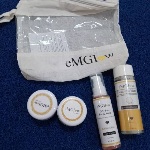 Emglow dr marlina paket acne bright intense