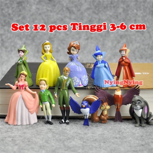 

Sofia First Of Topper Unik Figure Princess Set Diskon the 12 Cake