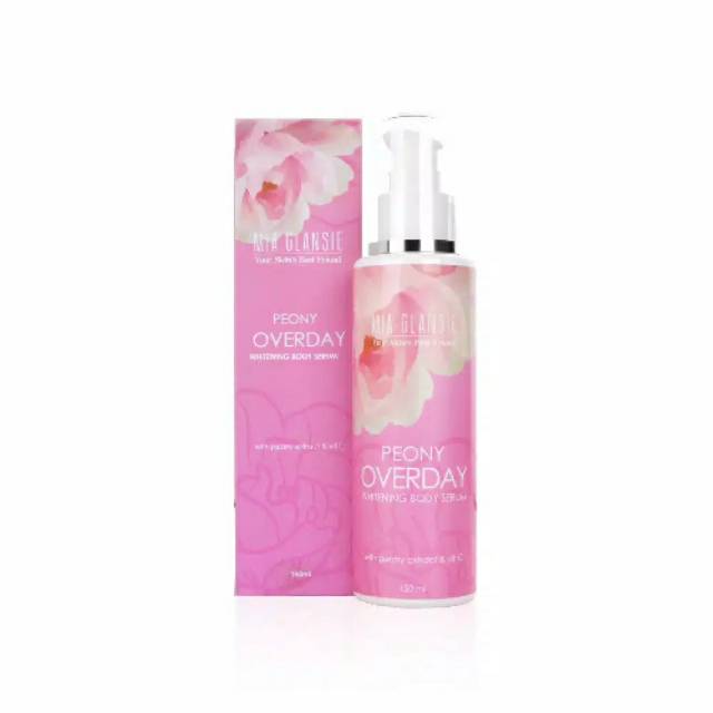 SALE!!! MIA GLANSIE ORIGINAL BPOM ( Peony Overday Whitening Body Serum )