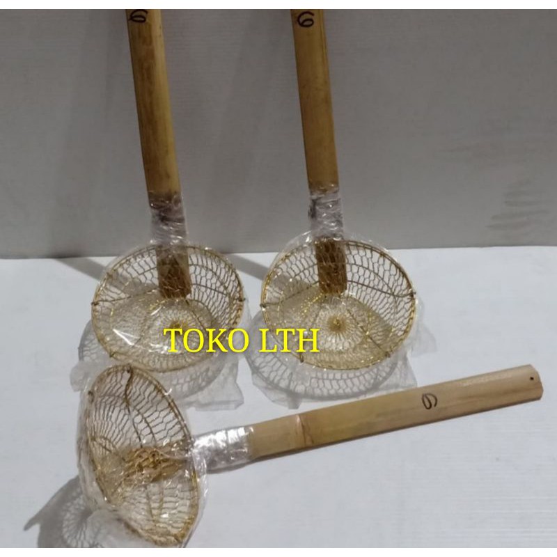 SARINGAN MIE AYAM 6" / SEROK MIE KUNINGAN 6"