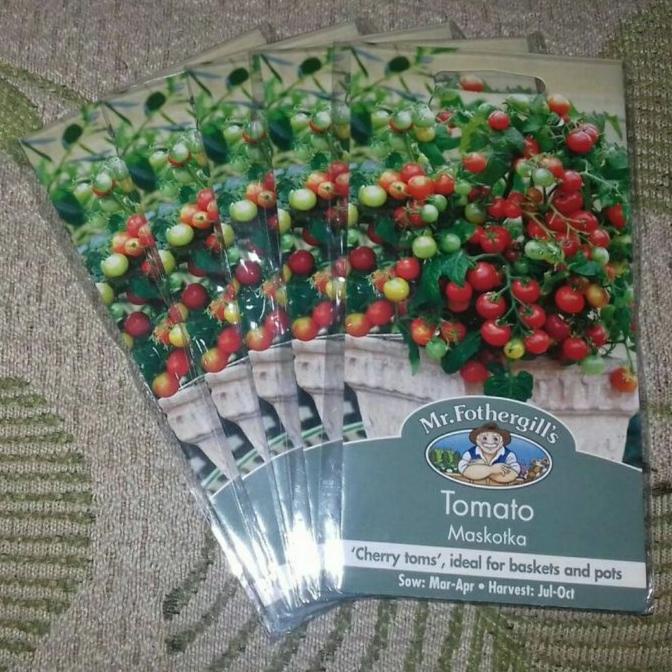 Benih Sayur Tomat Cherry / Tomato Maskotka - Mr Fothergills