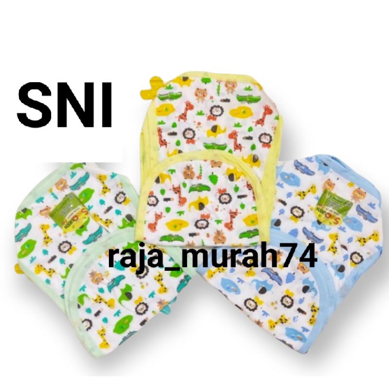 12 pcs popok bayi tali katun shaqueen jumbo SNI