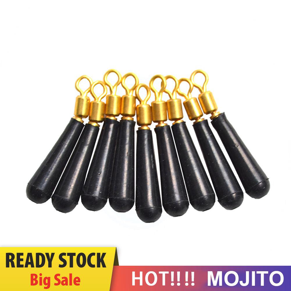Mojito Pelampung Pancing Bahan Karet Dengan Kepala Tembaga