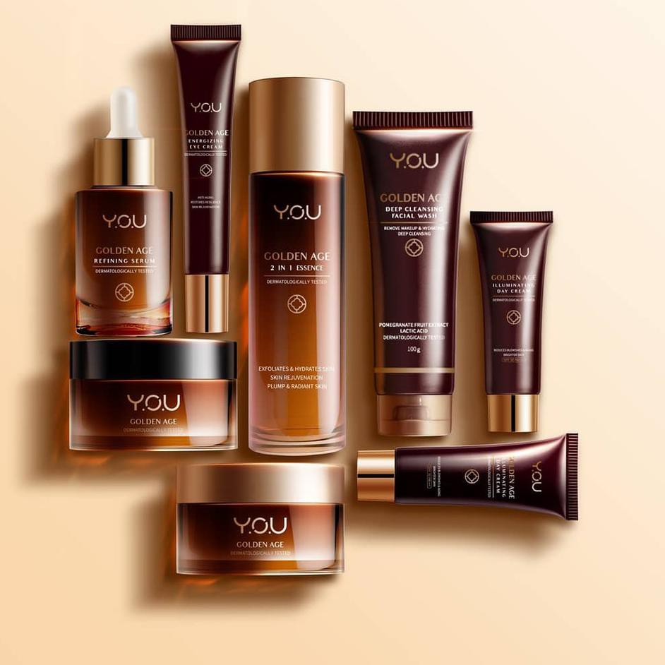 Produk Termurah Y.O.U GOLDEN AGE SKINCARE/ PAKET WAJAH YOU ♥