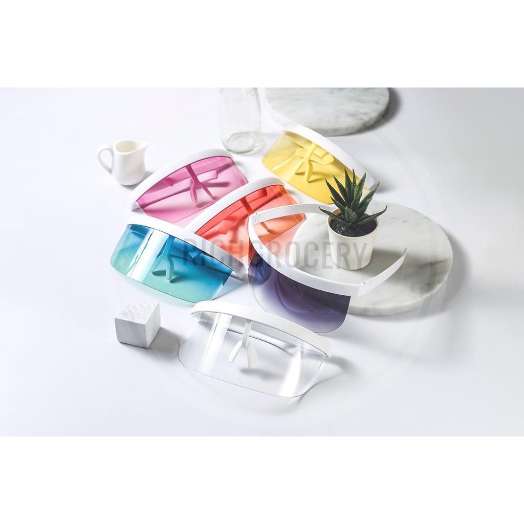 Faceshield Jedar/Kacamata Gowes + Kacamata Sepeda (Kacamata Faceshield)