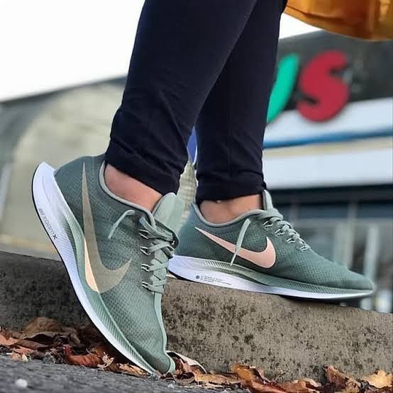 Sneakers Pria Nike Air Zoom Pegasus 35 Turbo Green Premium Original